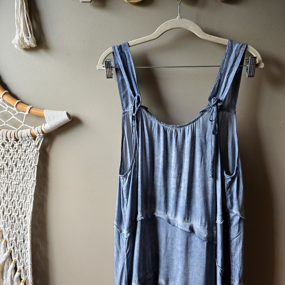 Free People Act Natural Shapeless Harem Romper Jumpsuit - Picture 5 of 8